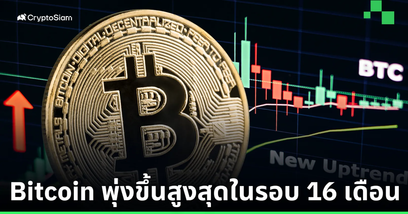 Bitcoin พุ่งขึ้นสูงสุดในรอบ 16 เดือน  ใกล้ทะลุ $68,000 ในขณะที่ความเชื่อมั่นในตลาดยังคงเพิ่มสูงขึ้นเรื่อย ๆ