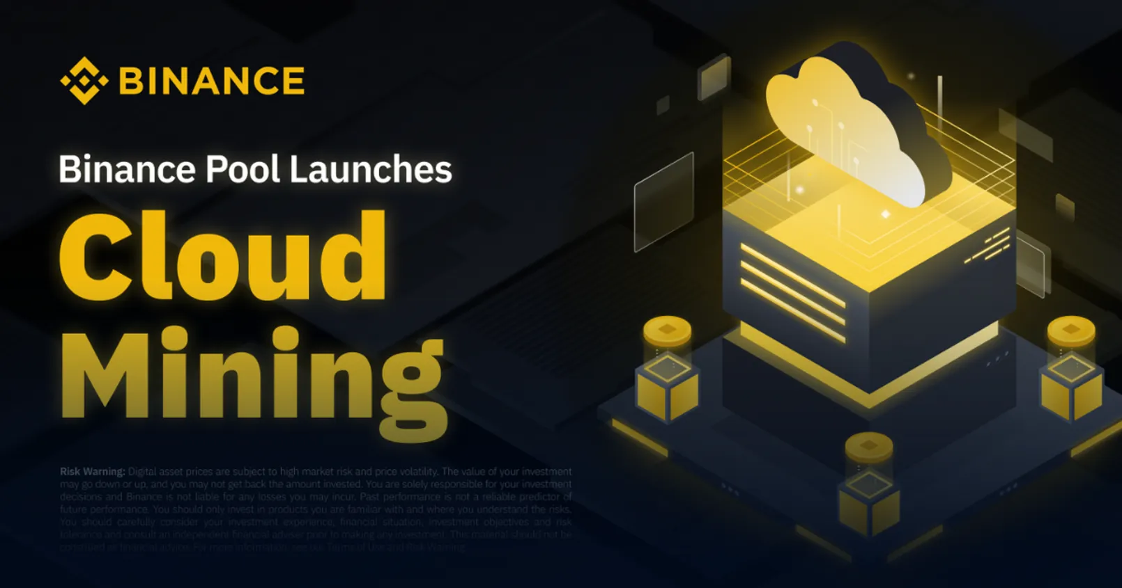 Binance เปิดตัวฟีเจอร์สำหรับขุด Bitcoin บนแฟลตฟอร์ม หรือ 'Cloud Mining'