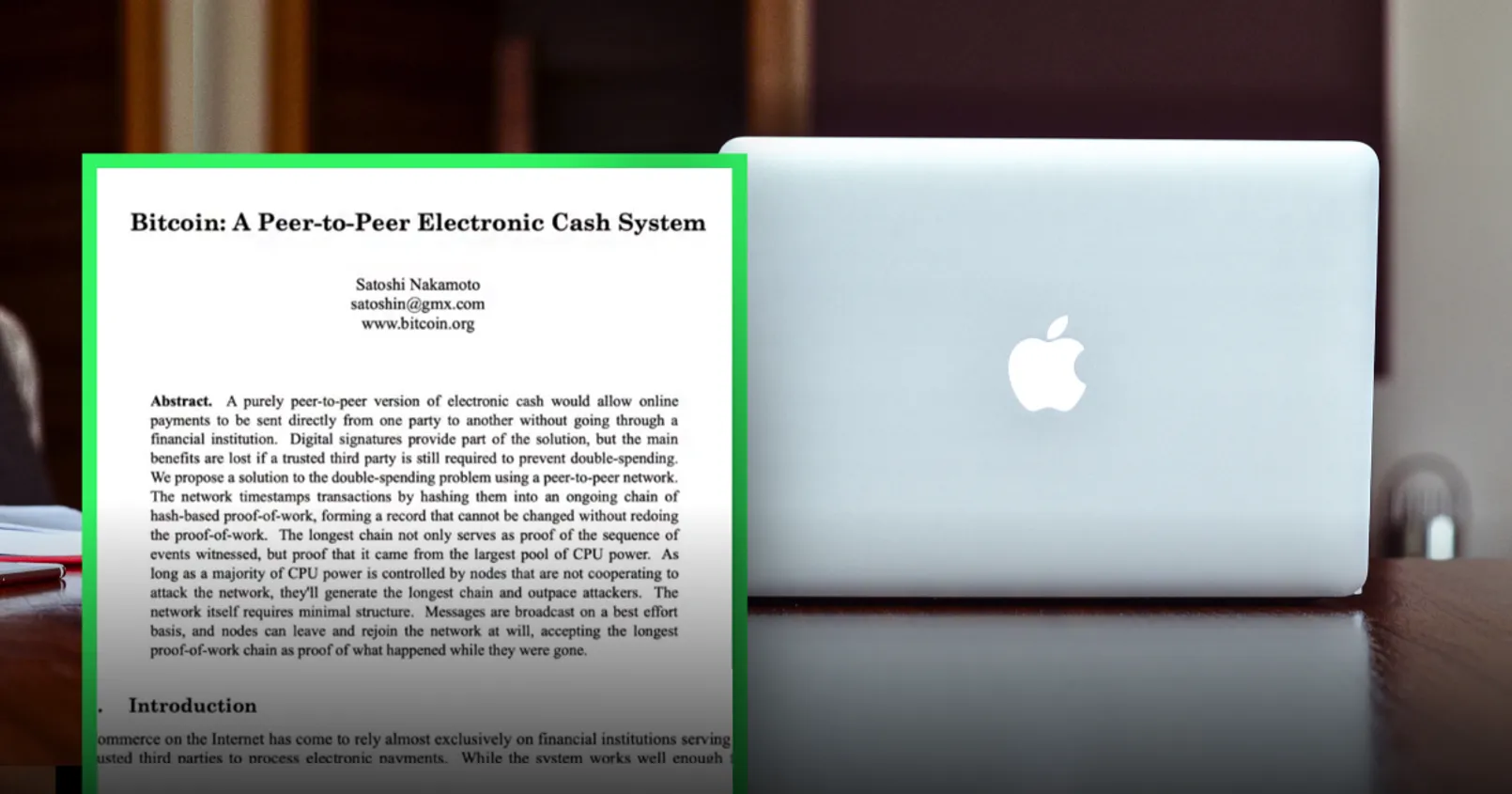 พบ Bitcoin Whitepaper ‘ถูกซ่อน’ อยู่ใน MacBook ทุกเครื่อง! หลังอัปเดต macOS ล่าสุด