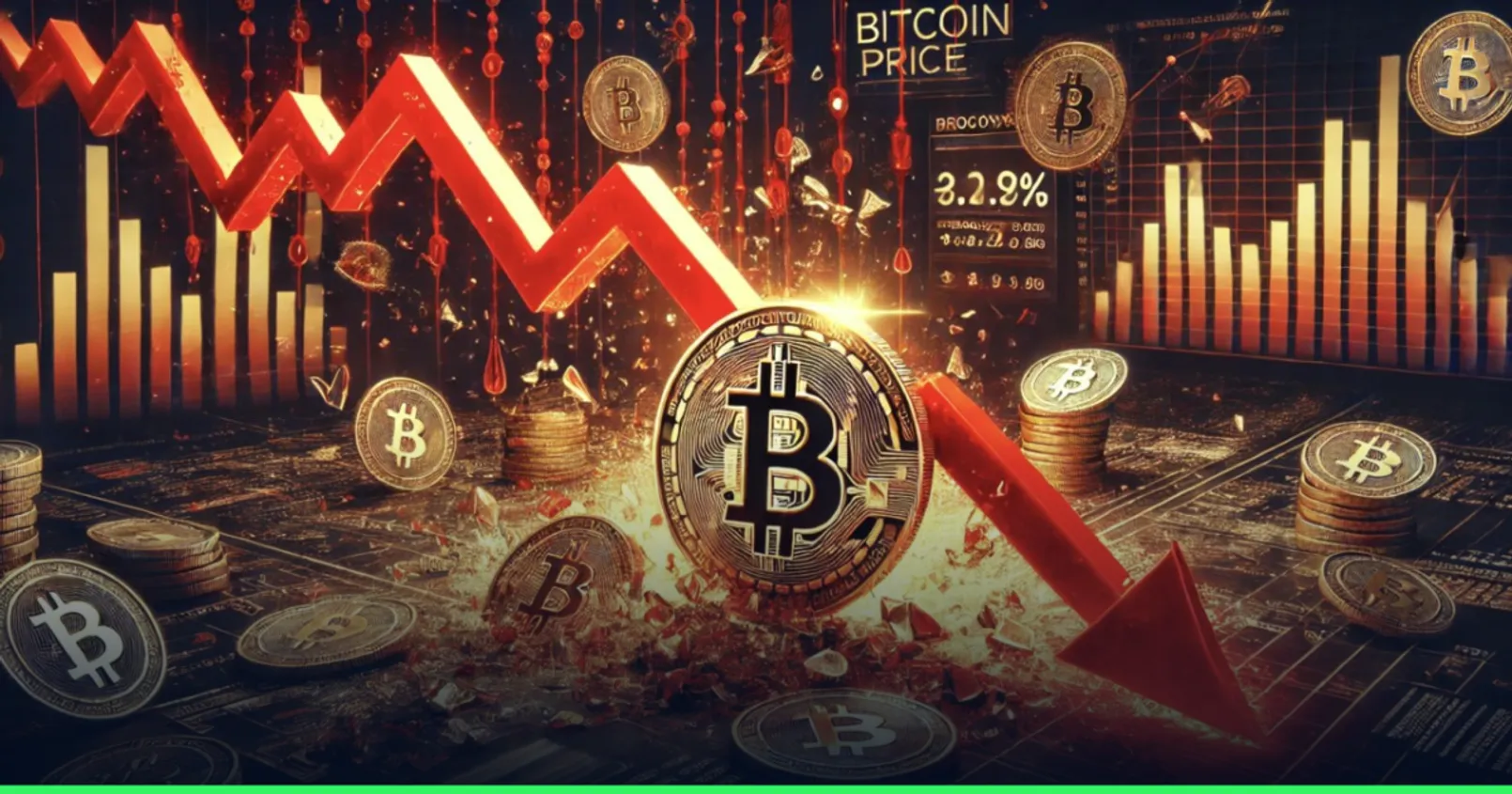 Bitcoin ดิ่งลง 5% ในวันแรกของธันวาคมนี้ หลังการชำระบัญชีพุ่งสูงถึง 539 ล้านดอลลาร์