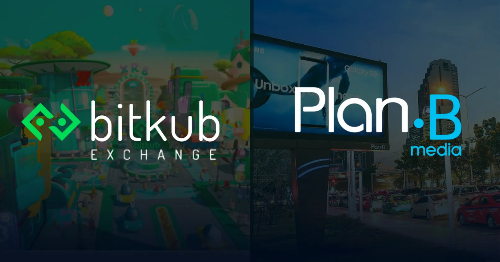 ล้ำจัด! Bitkub จับมือ Plan B เดินหน้าลุยตลาดโฆษณาบน Bitkub Metaverse