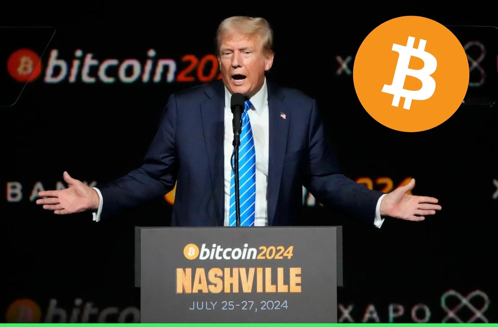 Donald Trump ให้คำมั่นที่จะไม่ขายแม้แต่ 1 BTC เพื่อสร้างคลังเก็บ Bitcoin ระดับชาติ และทำให้อเมริกาเป็น 'ศูนย์กลางแห่ง Crypto ของโลก'