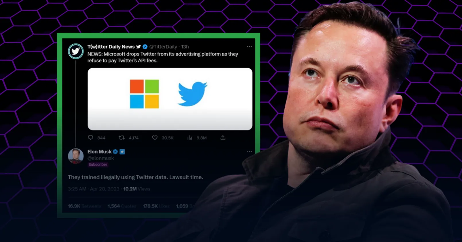 เป็นเรื่อง! Elon Musk ขู่ฟ้อง Micosoft