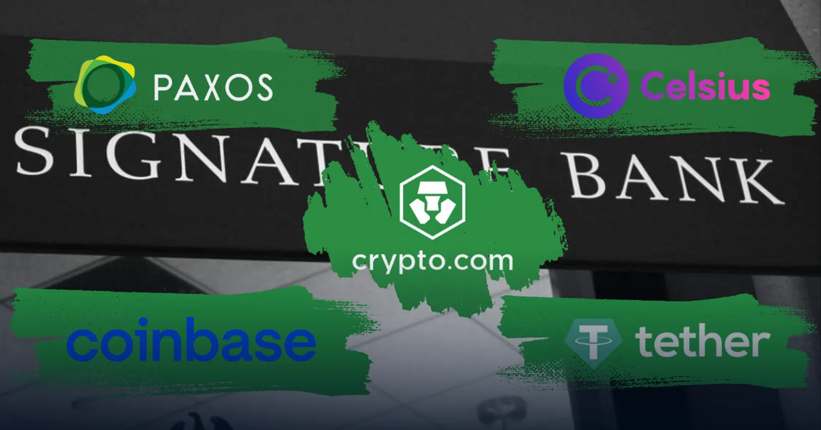 Coinbase, Paxos และ Celsius แจ้ง! มีเงินฝากไว้ใน Signature Bank จริง