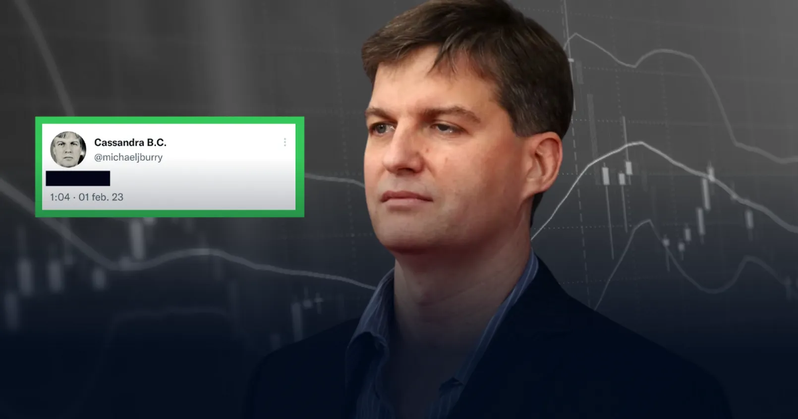 Michael Burry โพสทวิตเตอร์เพียงคำเดียว