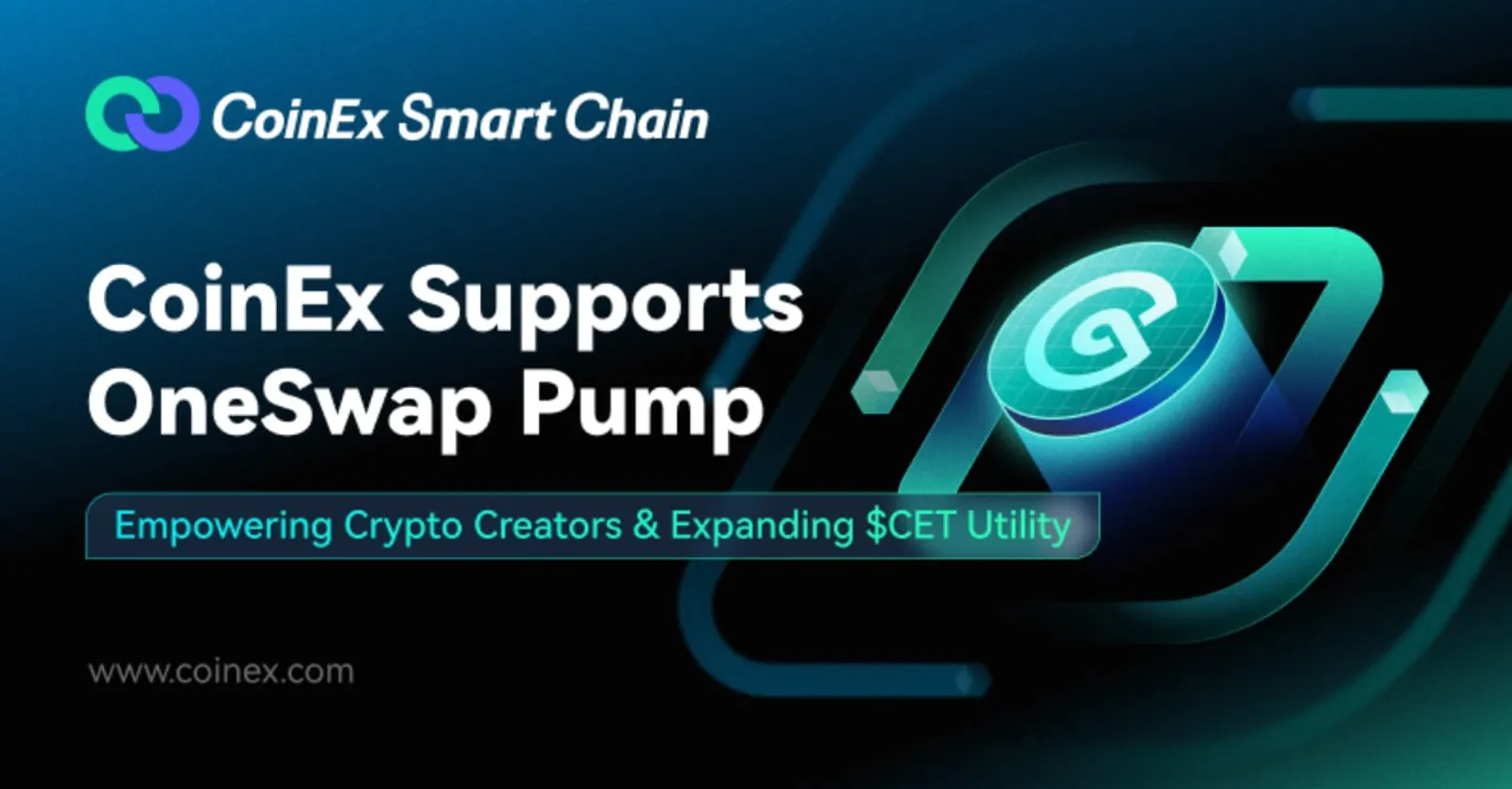 CoinEx เปิดตัว OneSwap Pump