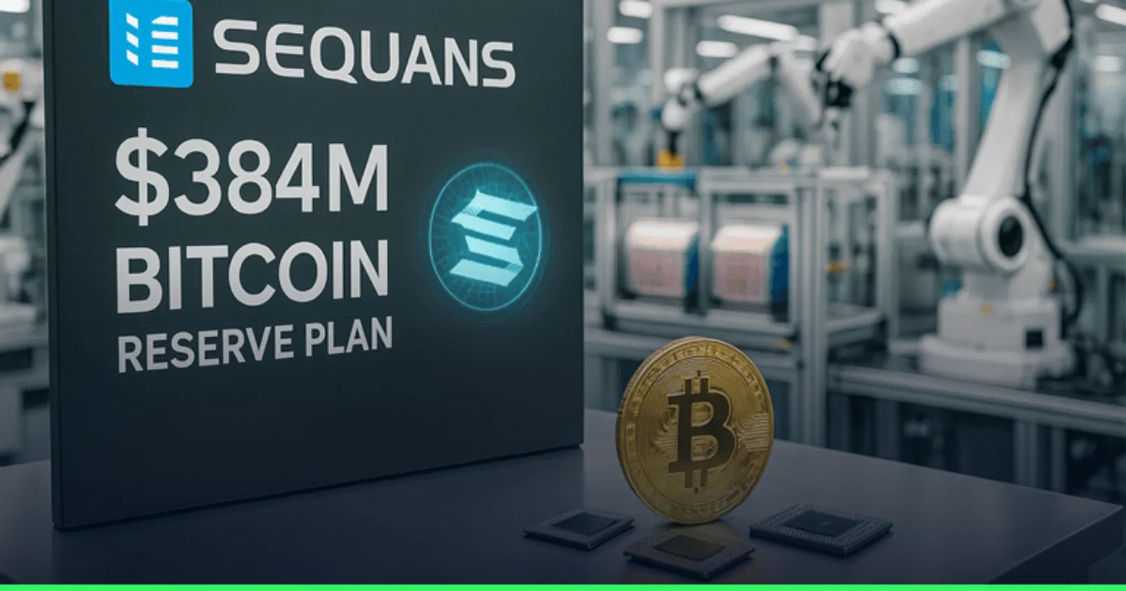 Sequans เตรียมระดมทุน 384 ล้านดอลลาร์ สร้างคลัง Bitcoin รับเทรนด์บริษัทใหญ่แห่ถือ BTC