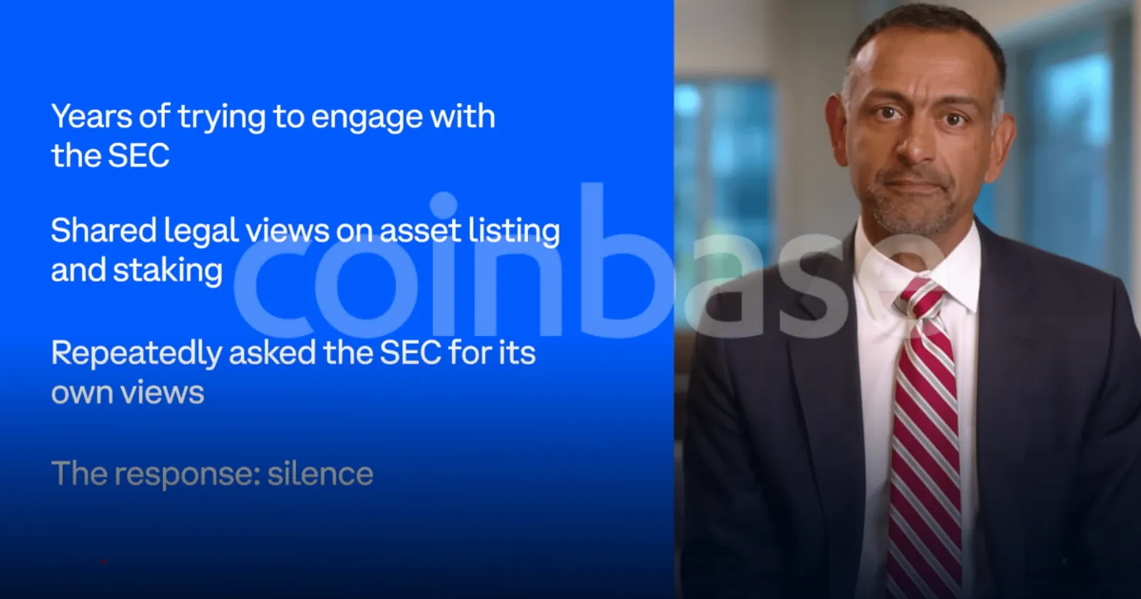 Coinbase เริ่มเคลื่อนไหว หลังถูก SEC ฟ้องร้อง