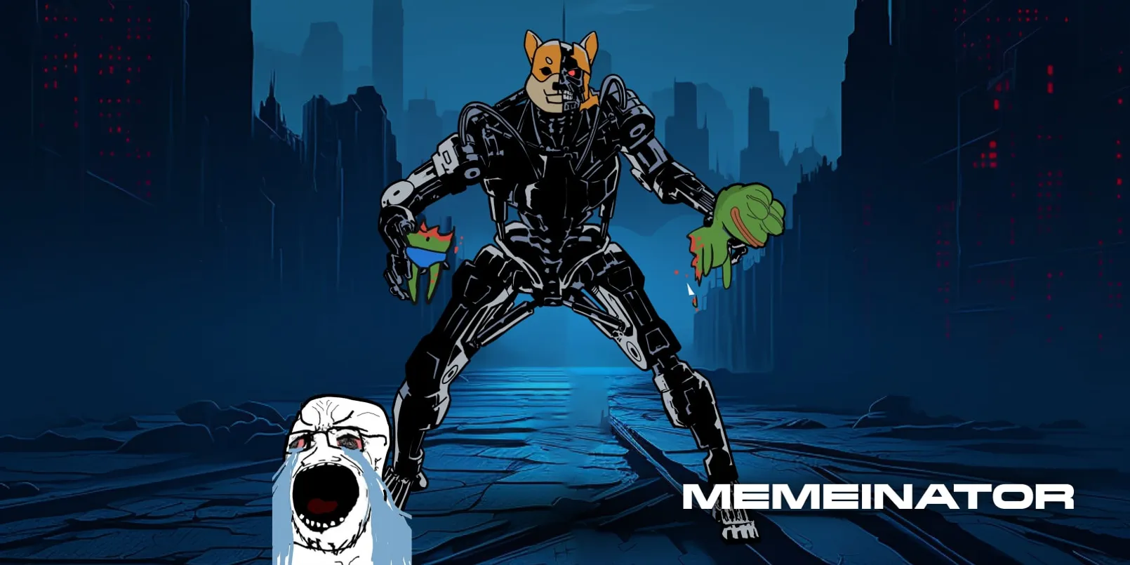 Pepe Coin vs. Memeinator 2024