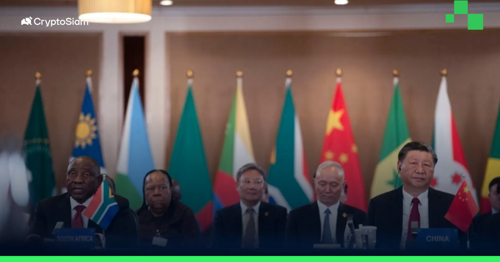 กลุ่ม BRICS ที่มีสมาชิกเกือบ 50 ประเทศอาจหันมาใช้ระบบบล็อกเชนแทนดอลลาร์สหรัฐ