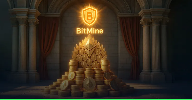 BitMine เข้าซื้อ Ether เพิ่มกว่า 104,000 เหรียญ หลังราคาปรับลง 20% จากจุดสูงสุด