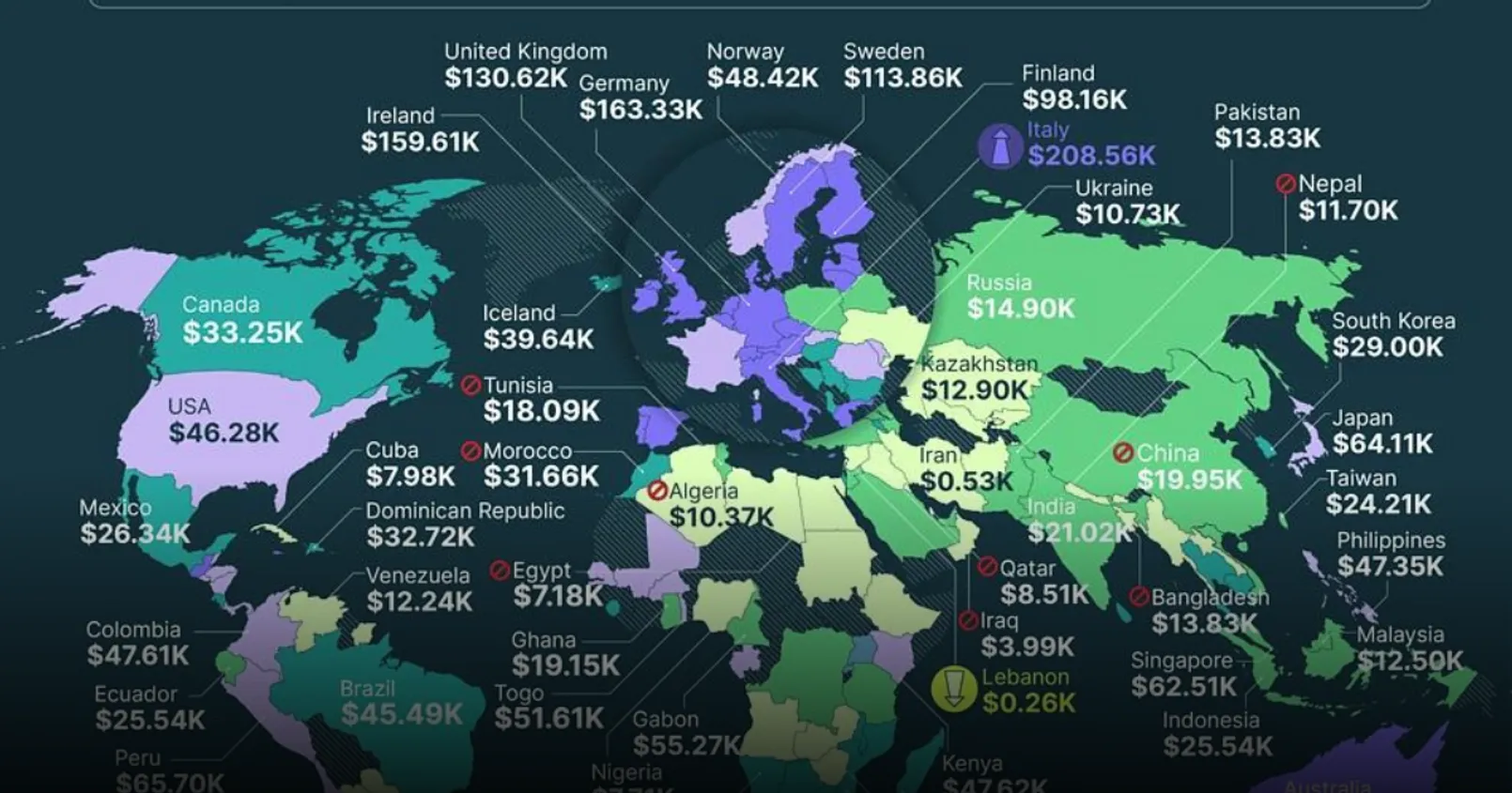 เปิดลิสต์ 10 ประเทศที่ยังสามารถทำกำไรได้จากการขุด Bitcoin