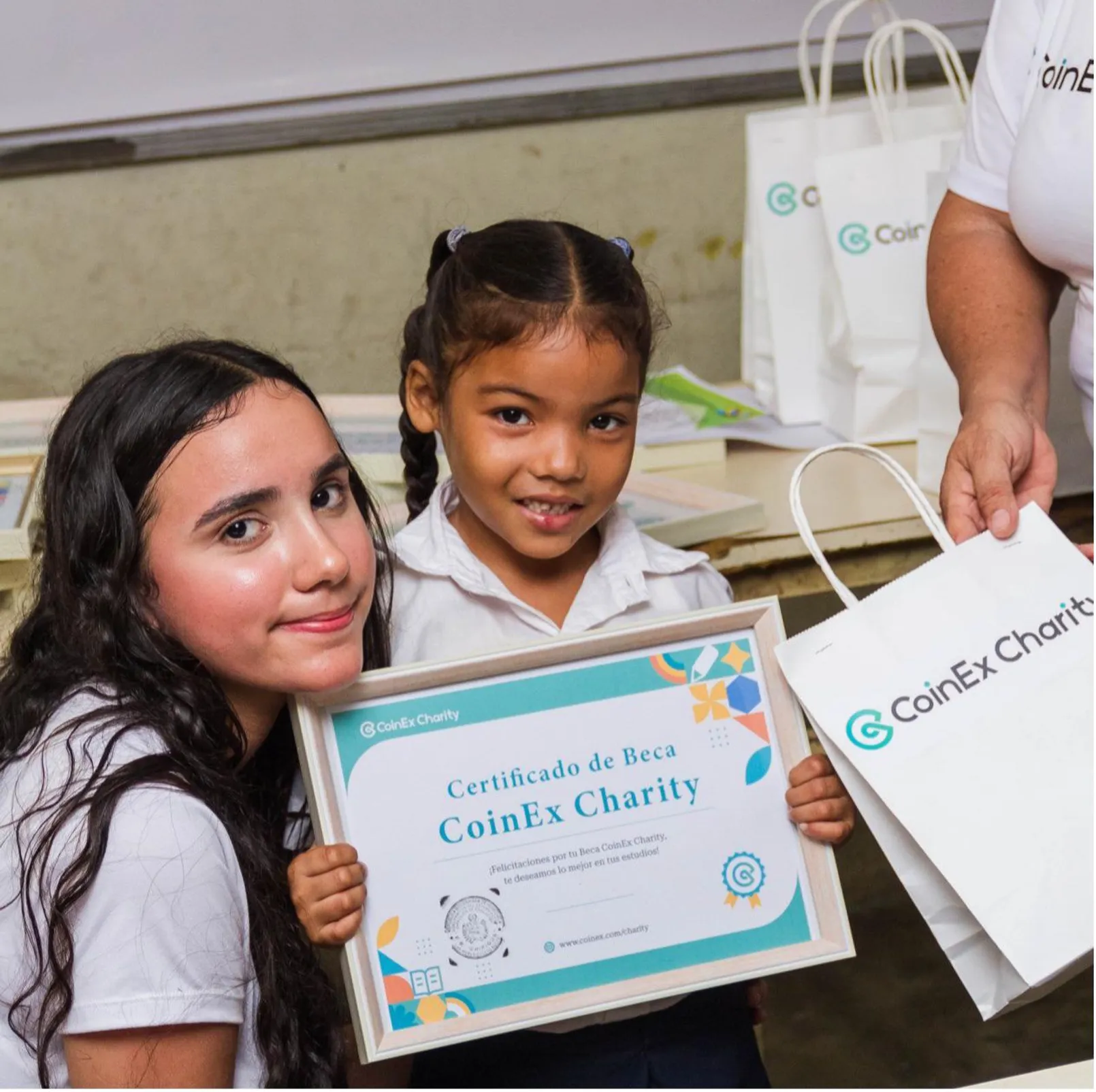 CoinEx Charity สนับสนุนการศึกษาของเวเนซุเอลา โดยใช้ความรู้เพื่อช่วยเหลือโรงเรียนยากไร้