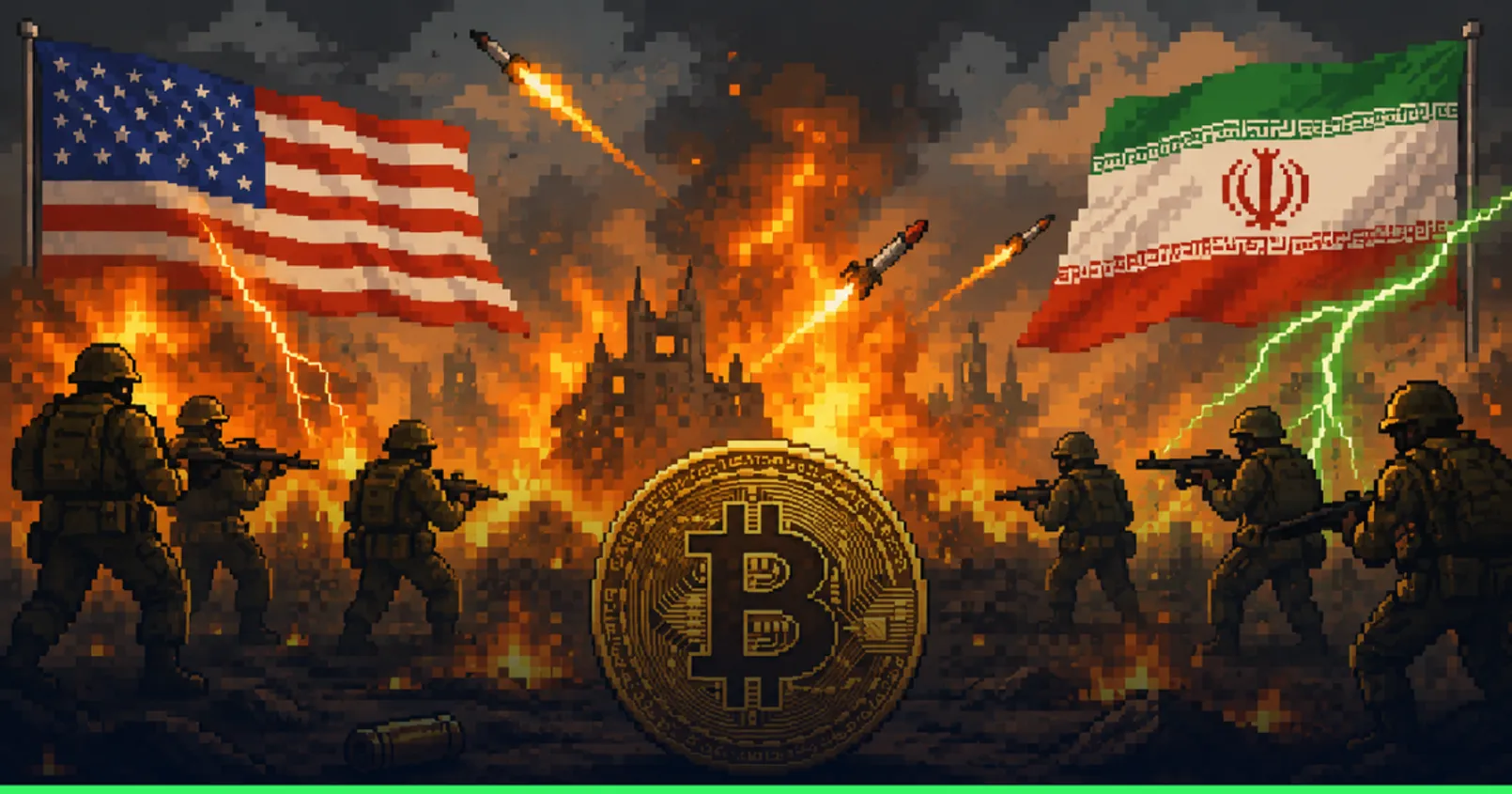 Bitcoin ร่วงหลุด 66,000 ดอลลาร์ หลังสหรัฐฯ และอิหร่านเปิดฉากโจมตีรอบใหม่ ท่ามกลางความกังวลสงครามตะวันออกกลาง
