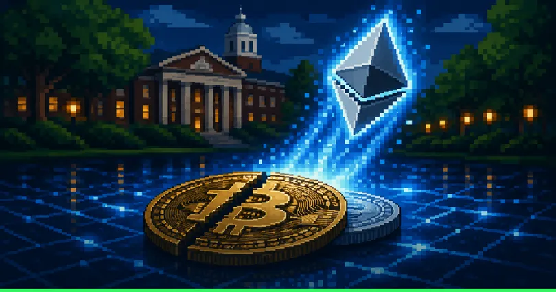 Harvard ทุ่มขาย ETH ทิ้งทั้งพอร์ตหลังถือครองแค่ไตรมาสเดียว ส่งสัญญาณสถาบันชั้นนำหนีความเสี่ยงในตลาดขาลง