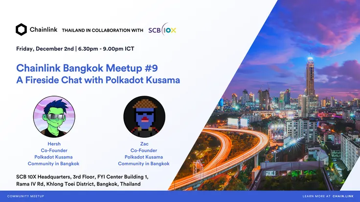 Meetup Chainlink Bangkok Meetup #9