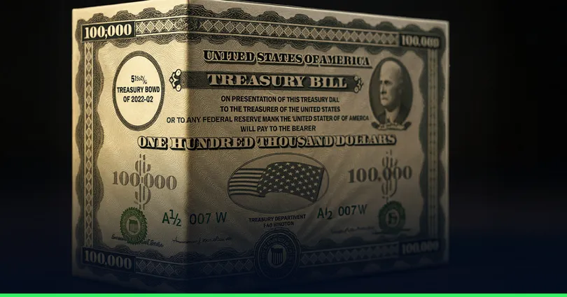 ตลาดพันธบัตรรัฐบาลสหรัฐในรูปแบบโทเคนพุ่ง 50 เท่าในเวลาไม่ถึงสองปี มูลค่ารวมแตะ $7 พันล้าน ดันสถาบันการเงินหันสู่การลงทุนบนบล็อกเชน