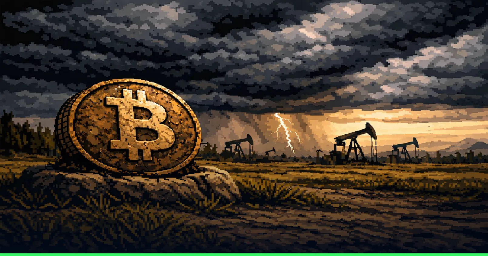 Bitcoin ร่วงแตะ $70,600 ขณะที่ราคาน้ำมันพุ่ง หลังสหรัฐประกาศปิดช่องแคบฮอร์มุซ