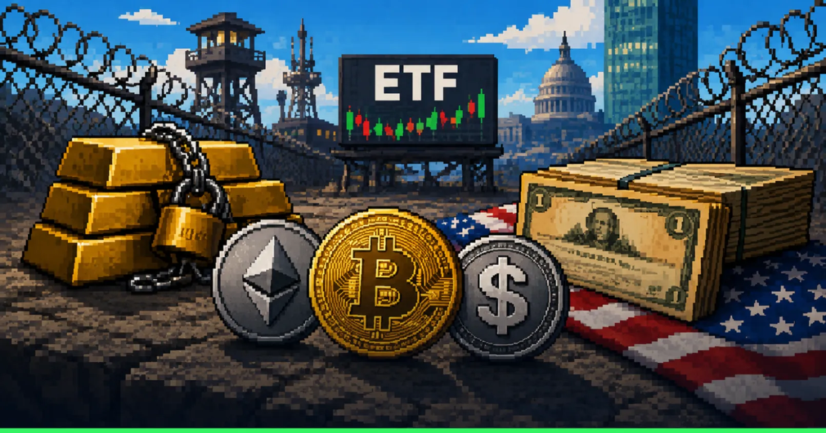 Bitcoin ETF มีเงินไหลออกแตะ 1.26 พันล้านดอลลาร์ จุดสัญญาณการเก็บสะสมระยะยาว?