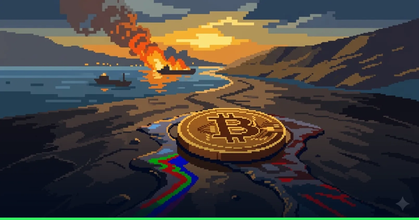 Bitcoin พุ่งแตะ $77K ขณะที่น้ำมันร่วง หลังอิหร่านประกาศเปิดช่องแคบฮอร์มุซ