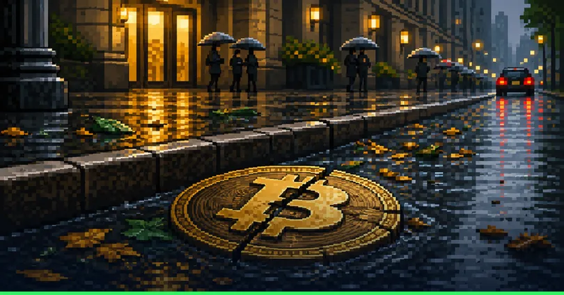 Bitcoin ร่วงต่ำกว่า 76,000 ดอลลาร์ แม้ดัชนี Dow Jones พุ่งทำจุดสูงสุดใหม่