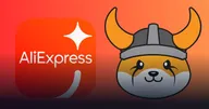 'AliExpress' แพลตฟอร์มช้อปปิ้งระดับโลก รองรับเหรียญมีมน้องหมา 'FLOKI'