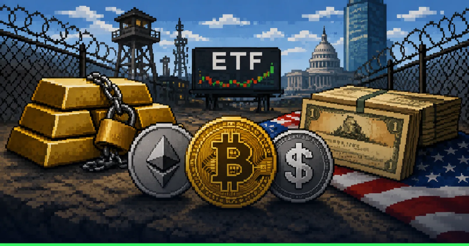 Bitcoin ETF สหรัฐฯ เผชิญเงินไหลออกสูงสุดเป็นประวัติการณ์กว่า 6.4 พันล้านดอลลาร์ในรอบ 30 วัน